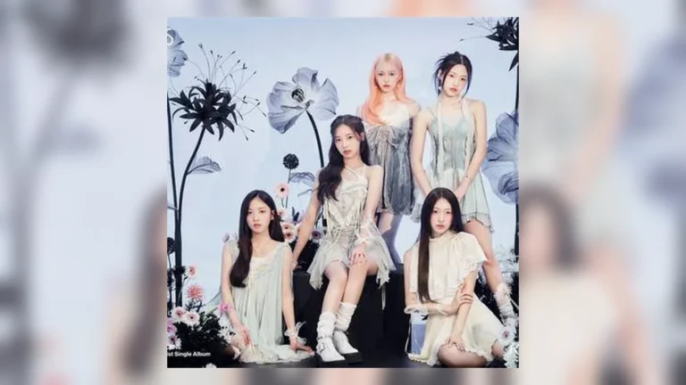 리센느 RESCENE 멤버 5인 단체 이미지와 리센느 성장 스토리를 소개하는 대표이미지