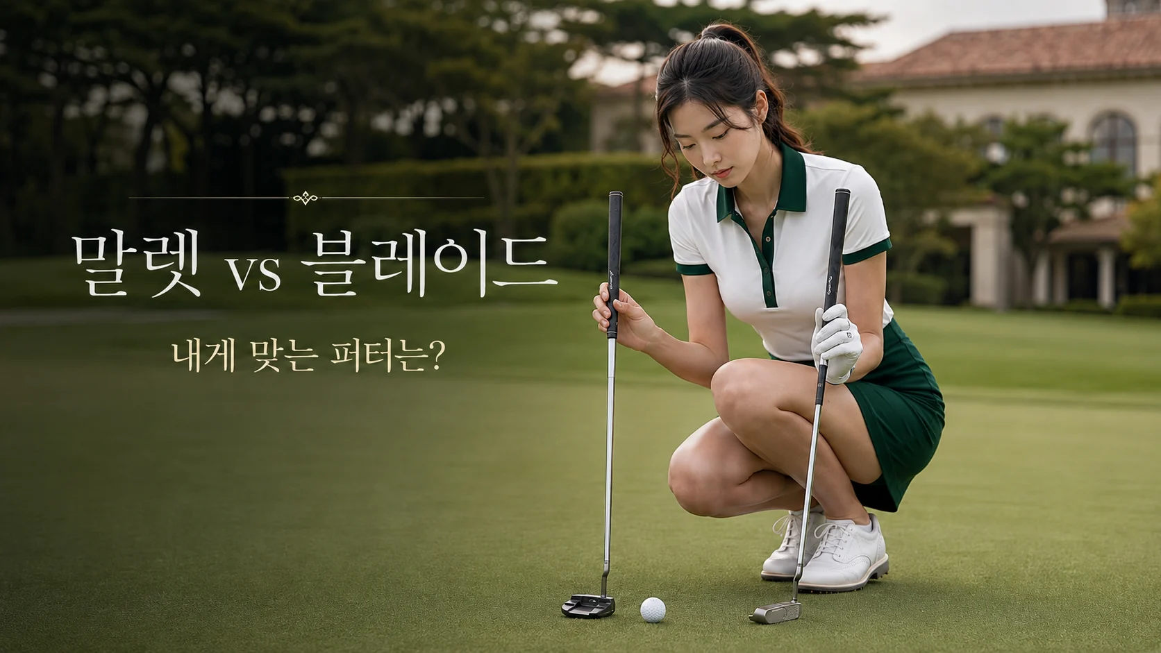퍼터 말렛과 블레이드 차이 및 내게 맞는 퍼터 선택 기준