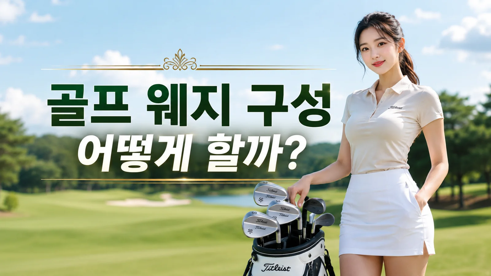 골프 웨지 구성 50도 54도 58도와 52도 56도 60도 선택 가이드