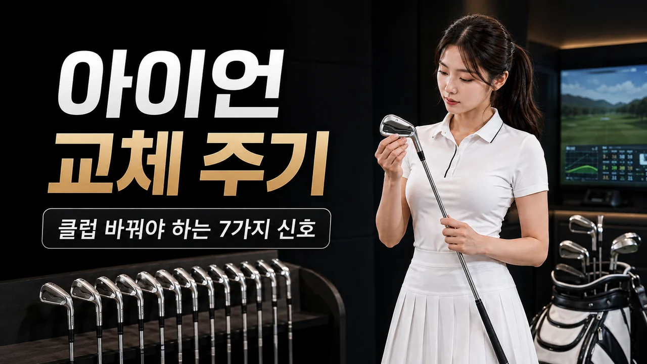 아이언 교체 주기와 클럽을 바꿔야 하는 7가지 신호