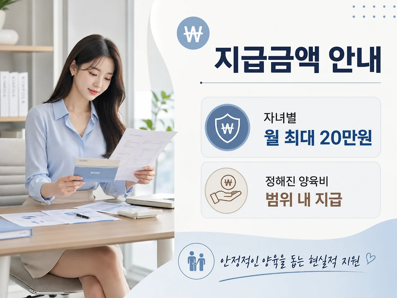 양육비 선지급제 자녀별 월 최대 20만원 지급금액 안내