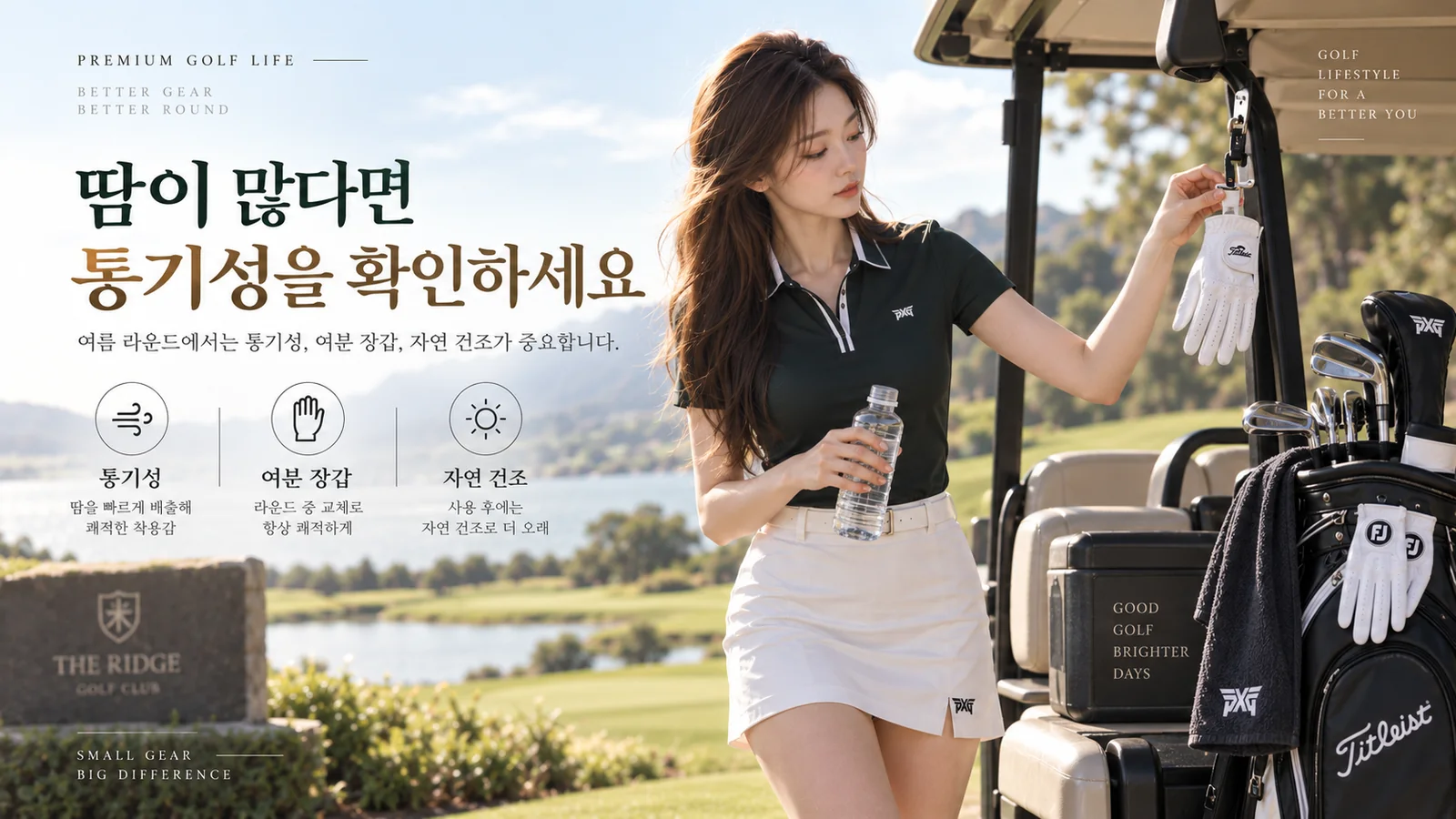 손에 땀이 많은 골퍼를 위한 골프장갑 통기성과 여분 장갑 관리 방법