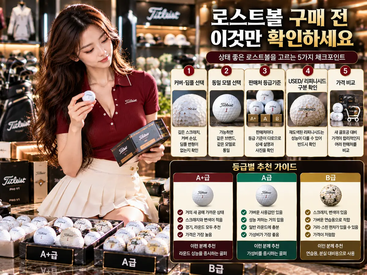 로스트볼 구매 전 확인해야 할 다섯 가지 체크포인트